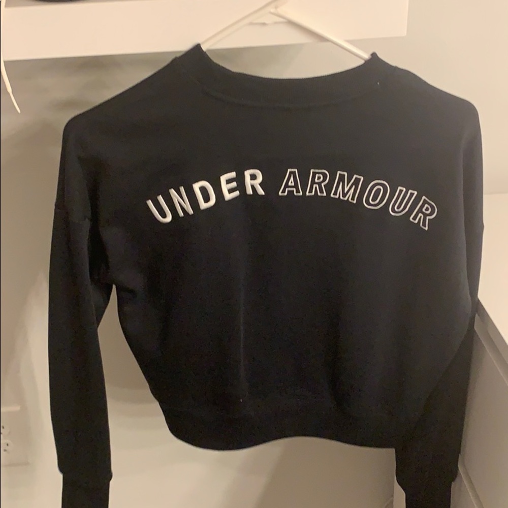 Underarmour sweater crop new